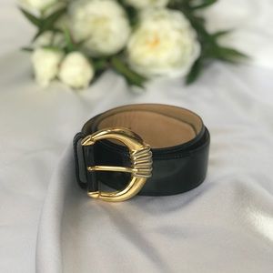 VTG Genuine Leather Lord & Taylor Belt